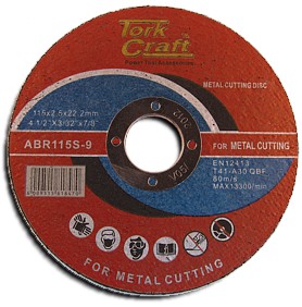 Cutting disc stainless steel 115mm