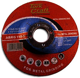 Grinding disc for angle grinder 115mm